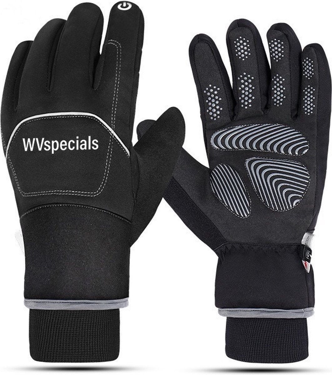 WVspecials® Luxe Touchscreen Handschoenen Winter - Maat XXL - Waterdichte Handschoenen Heren - Handschoenen Dames - Ski Handschoenen - Scooter/Fiets -