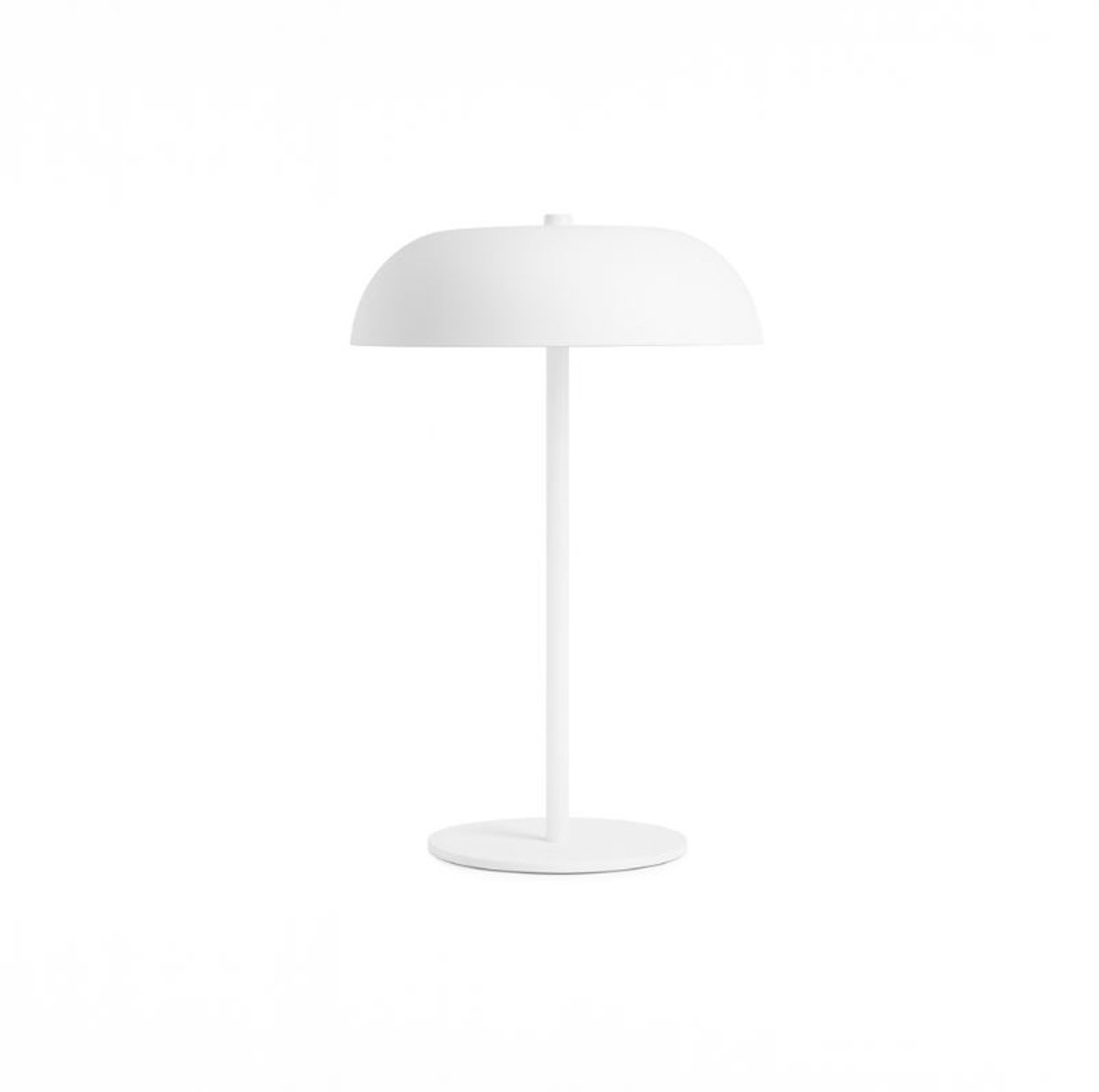 Mushroom lamp - Paddestoel lamp - Paddenstoel lamp - Tafellamp - Staal - Wit