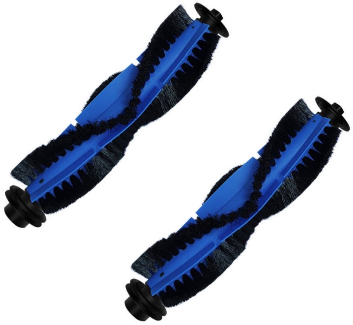 2 Stuks - Vervangende rolborstel Accessoires geschikt voor Eufy Robovac 11 S / 15 C / 30 C / 25 C - Accessoires Stofzuigerrobot