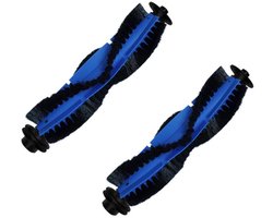 2 Stuks - Vervangende rolborstel Accessoires geschikt voor Eufy Robovac 11 S / 15 C / 30 C / 25 C - Accessoires Stofzuigerrobot