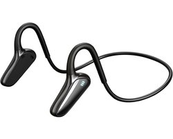 Koptelefoons - Draadloze Bluetooth-headset met botgeleiding Waterdichte oordopjes met microfoon Bluetooth draadloze oorclip Bone Conduction-headset Headset Koptelefoons Inductie-oortelefoons