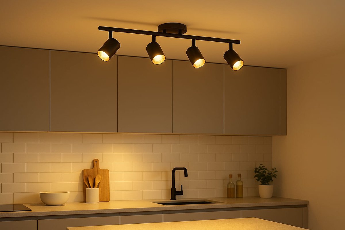 Plafondlamp dimbaar spots