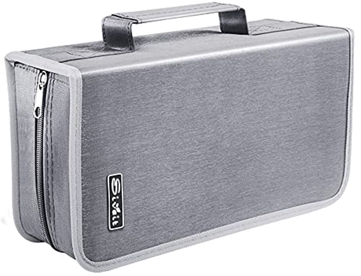 CD/DVD Hoesje met 128 Capaciteit - Organizer voor Auto, Thuis en Reizen