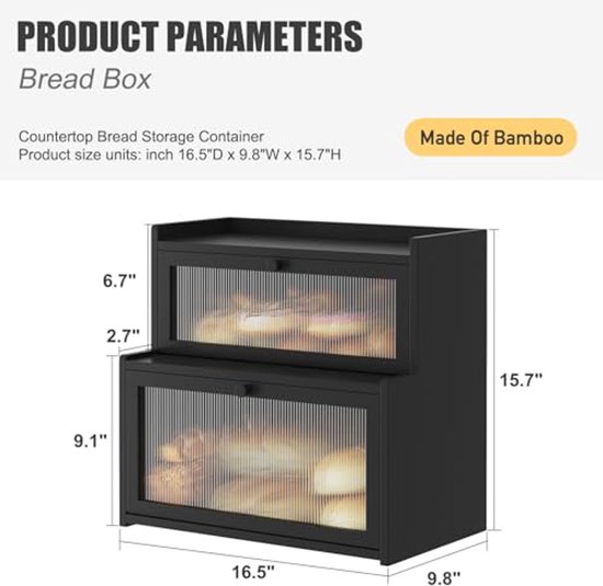 Broodtrommel CAROUBE Metaal Wit Broodtrommel CAROUBE Metaal Wit