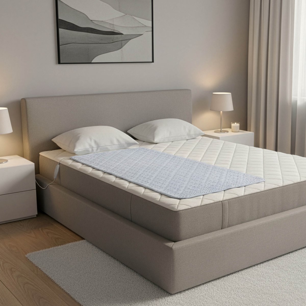 Afbeelding 2 van Inventum HN135 elektrische onderdeken 150x80 cm -