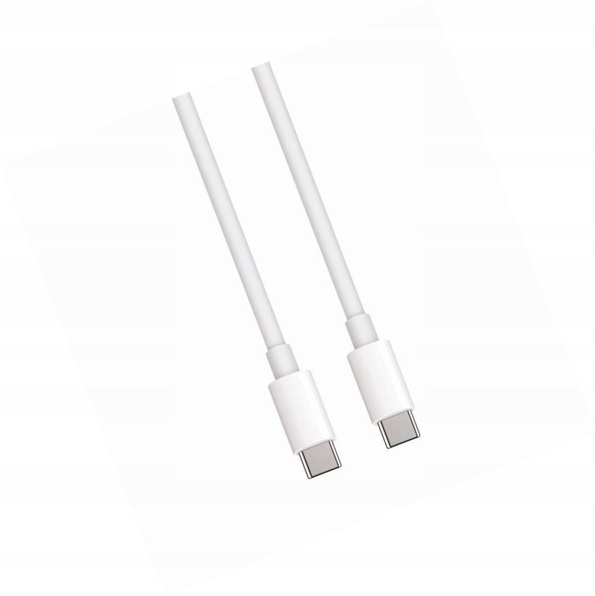 Maxlife USB-C naar USB-C Kabel 2m - Snel Laden & Duurzaam - Wit