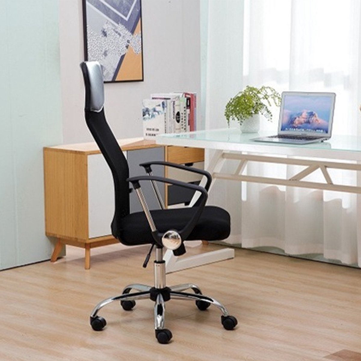Ergonomische Gaming Stoel - Mesh, verstelbare rugleuning, tot 120 kg thumbnail 2