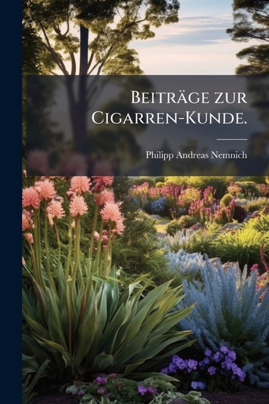 Beiträge zur Cigarren-Kunde. - cover
