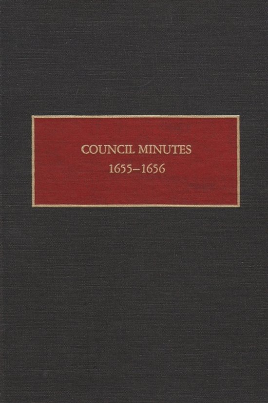 Council Minutes, 1655-1656 - cover