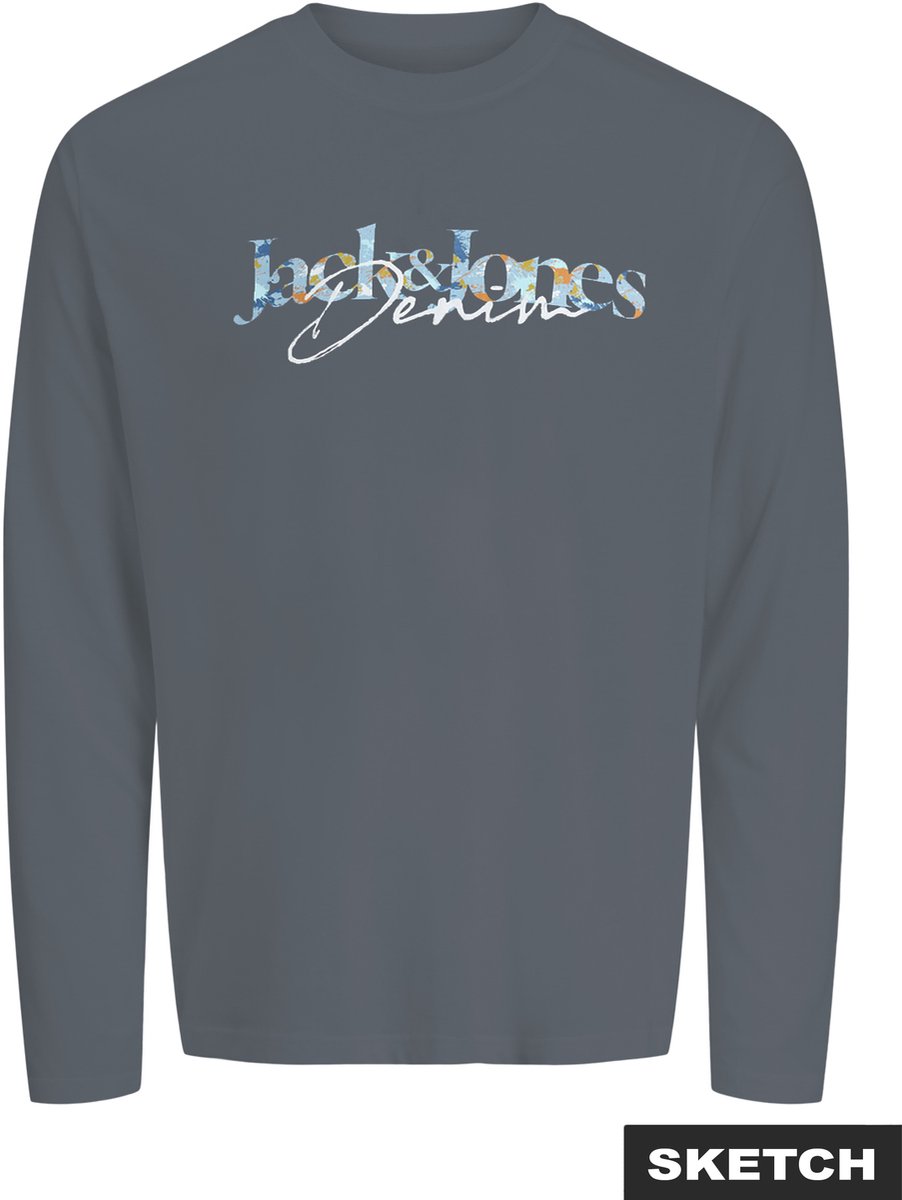 JACK & JONES - JJTOM TEE LS CREW NECK JNR Heren T-shirt