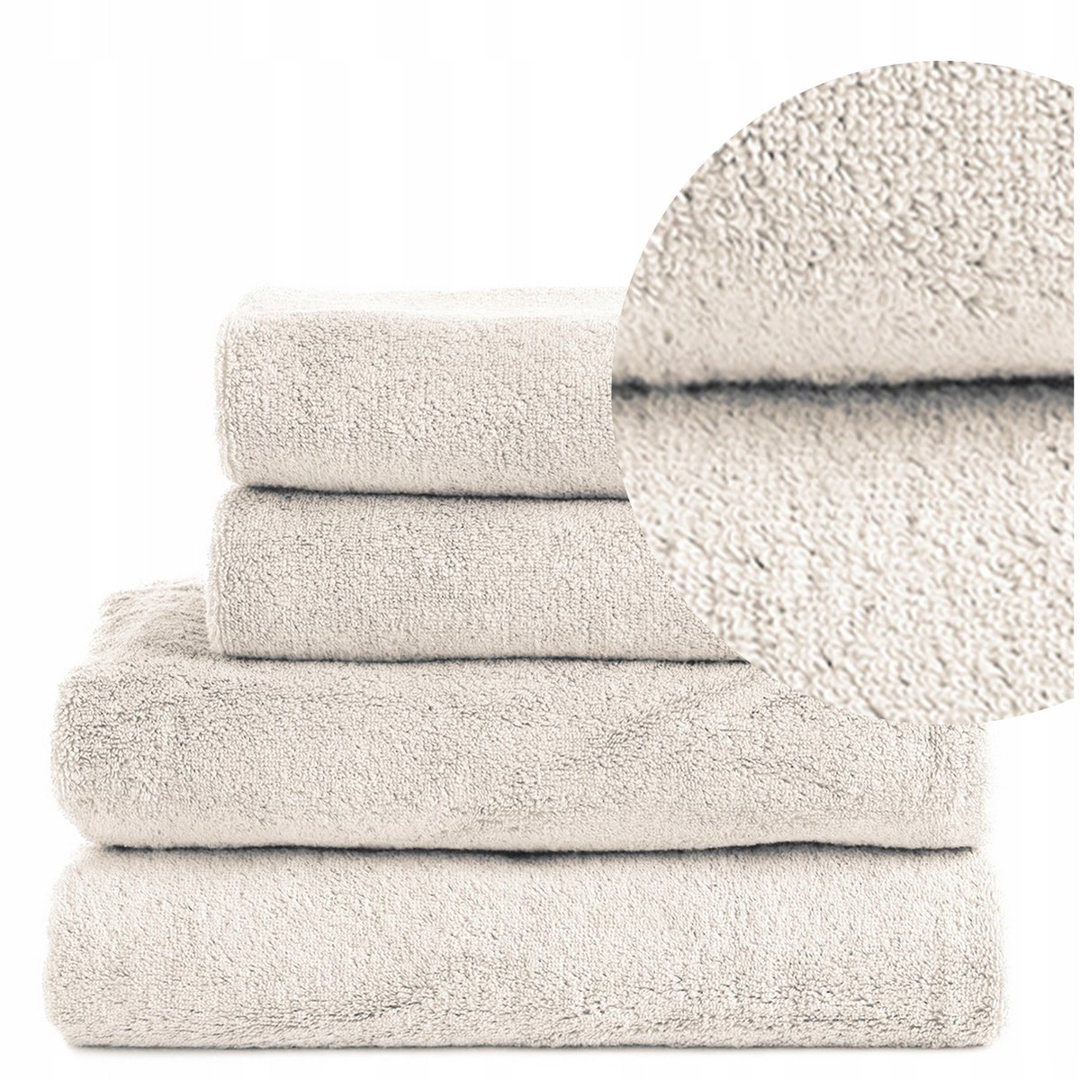 Luxe Katoenen Handdoekenset 4 Delig - Zacht & Absorberend