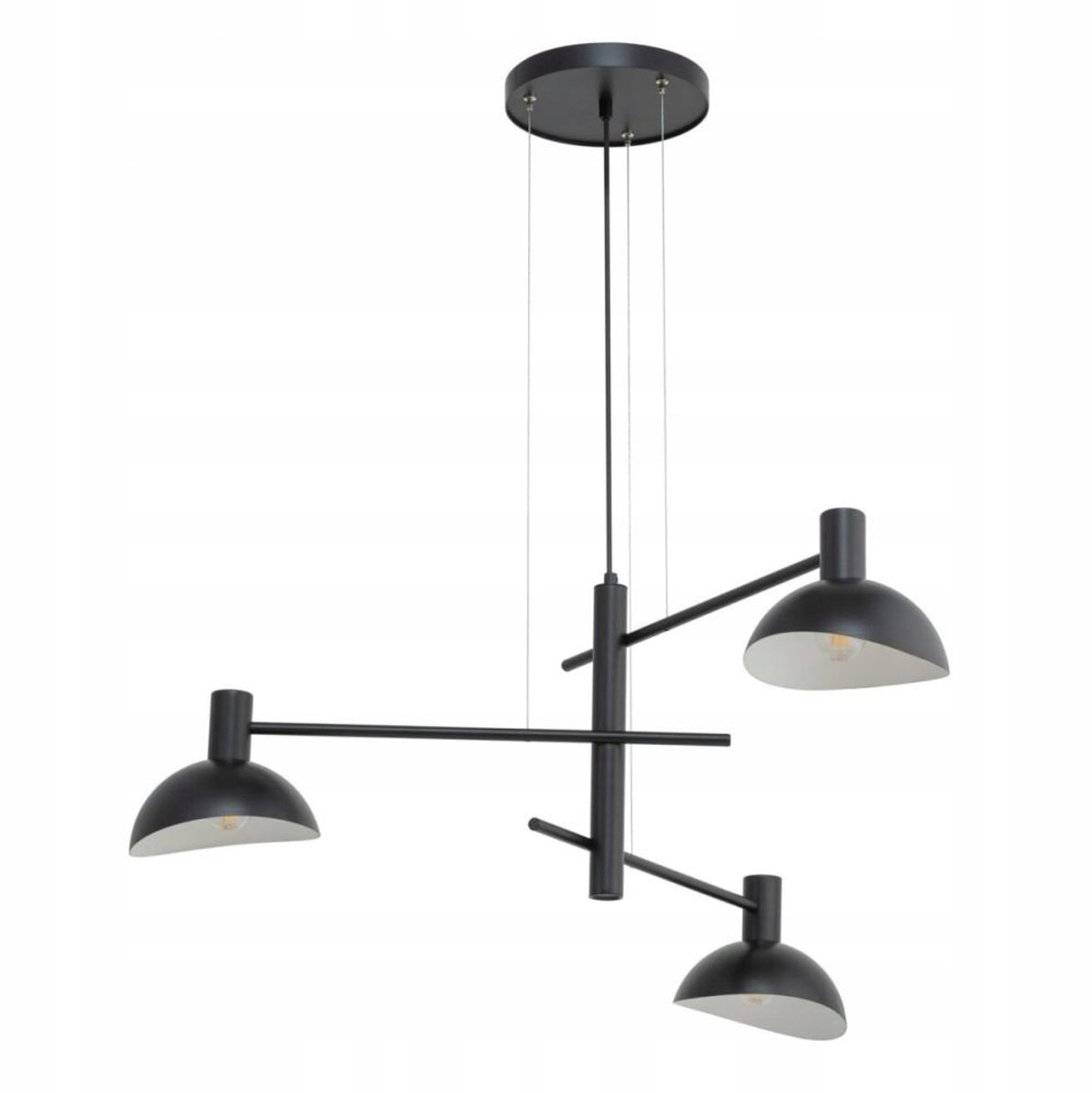 ARTIS 3 Zwarte Hanglamp 3-lichts Modern Sigma 40527