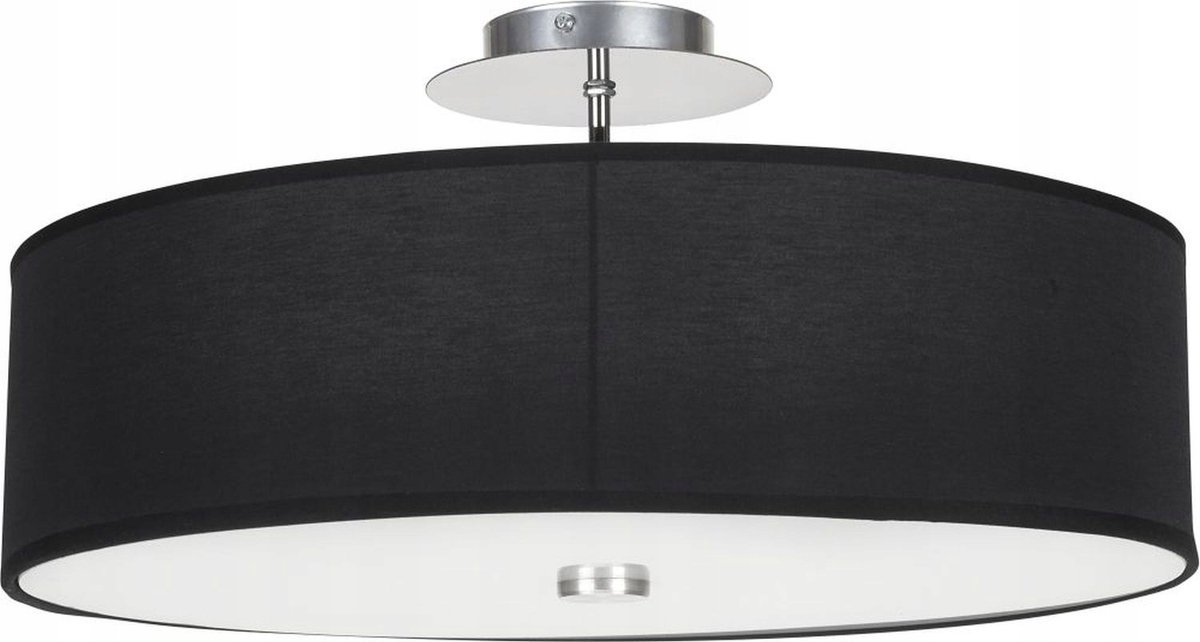 Nowodvorski Viviane Plafondlamp Zwart 3x E27 60W