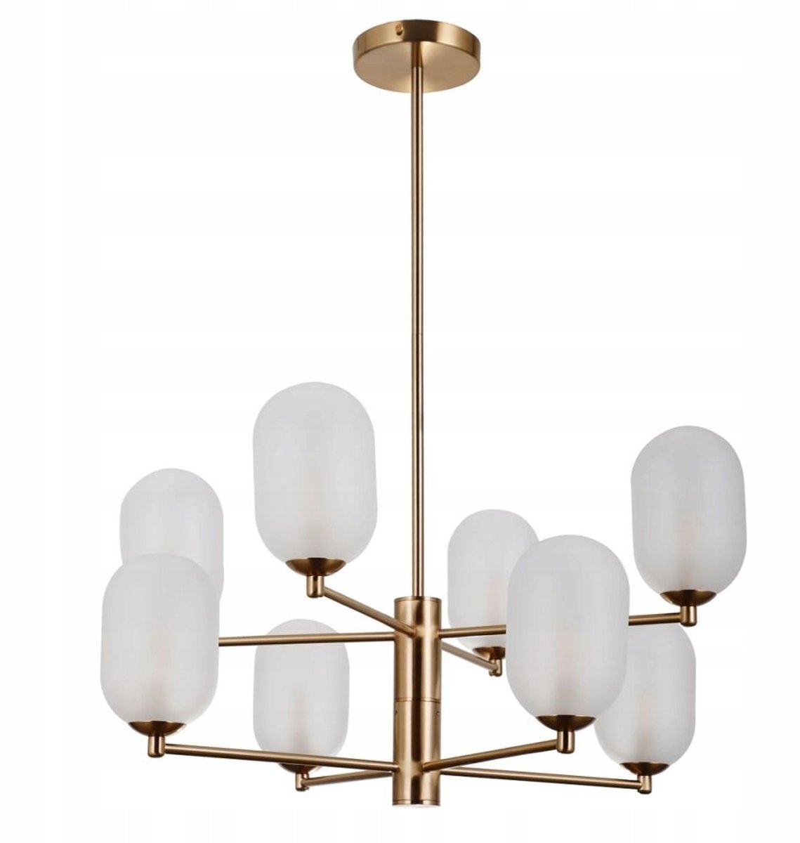 Italux Perano Hanglamp PND-4215-8A-HBR-SAT - 8x G9 LED