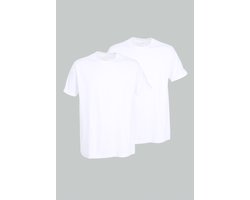 TOM TAILOR - Ohio - Heren Ondershirt met ronde hals - 2-pack - Wit