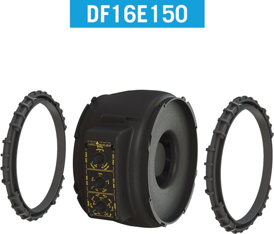Secret Jardin DF16E150 afzuiger 150mm met temperatuurregeling, 50-150 m³/h, stille buisventilator, IP54