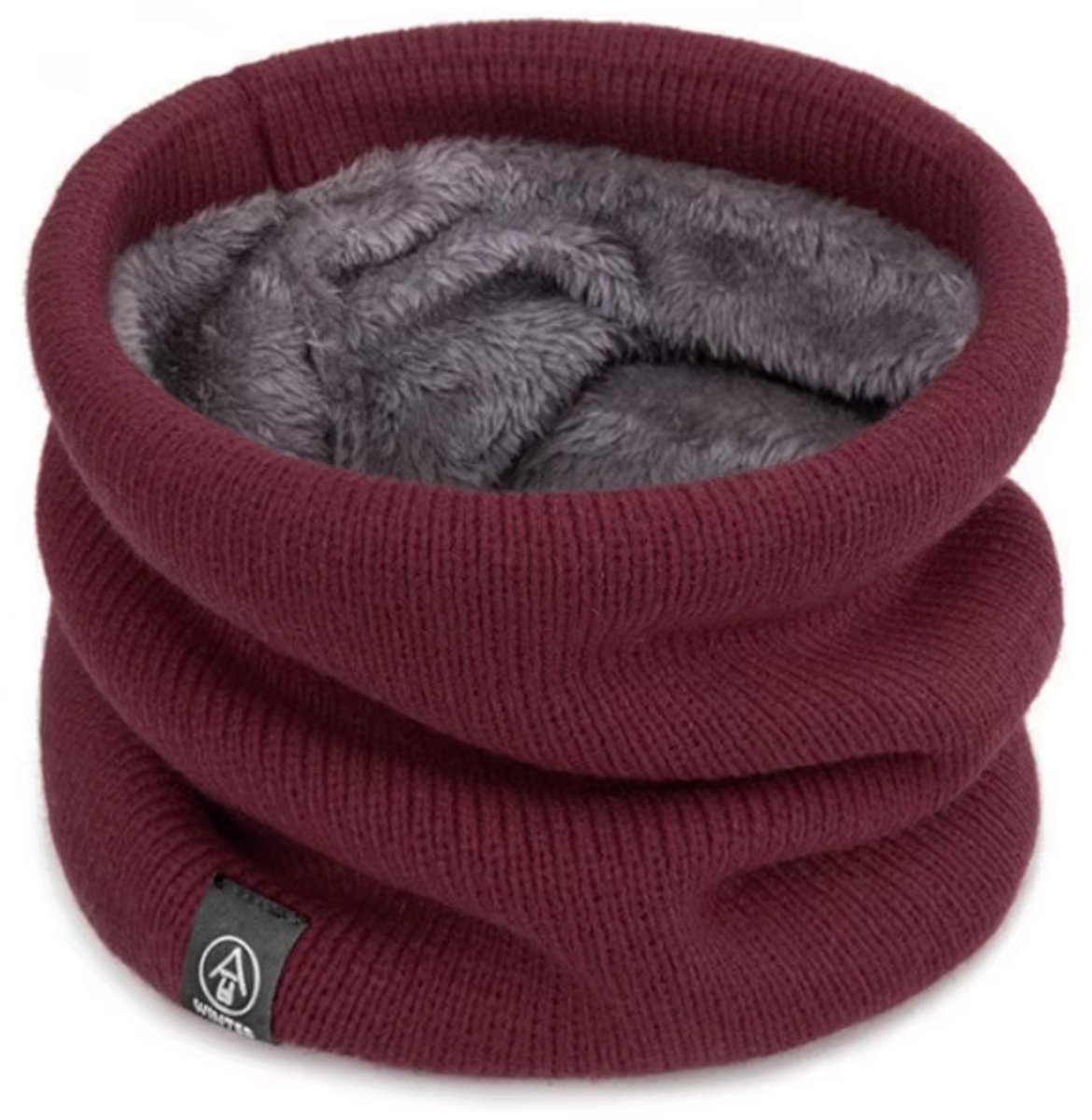 Nekwarmer Heren & Dames - Geschikt voor Wintersport, Wandelen, Fiets & Scooter/Motor Rood