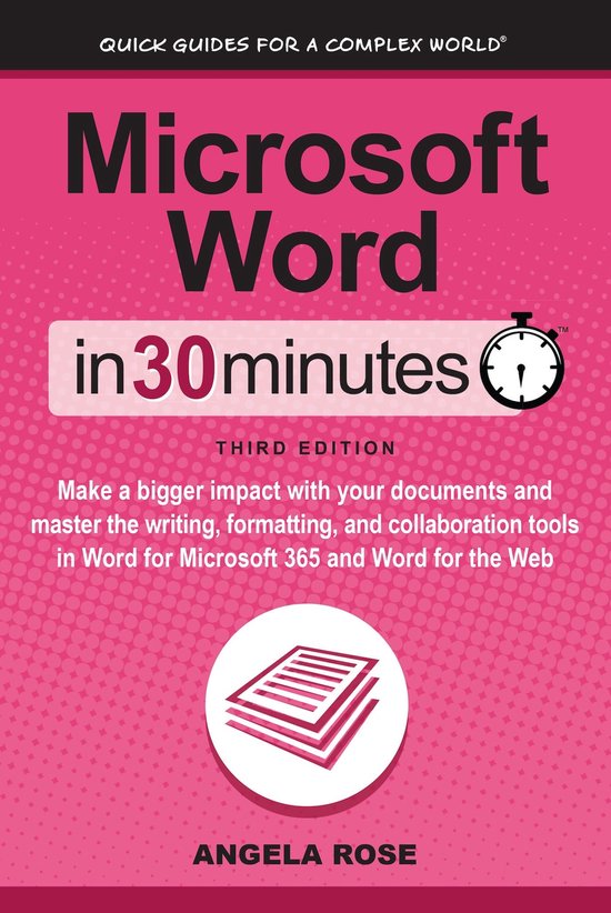 Microsoft Word In 30 Minutes - cover
