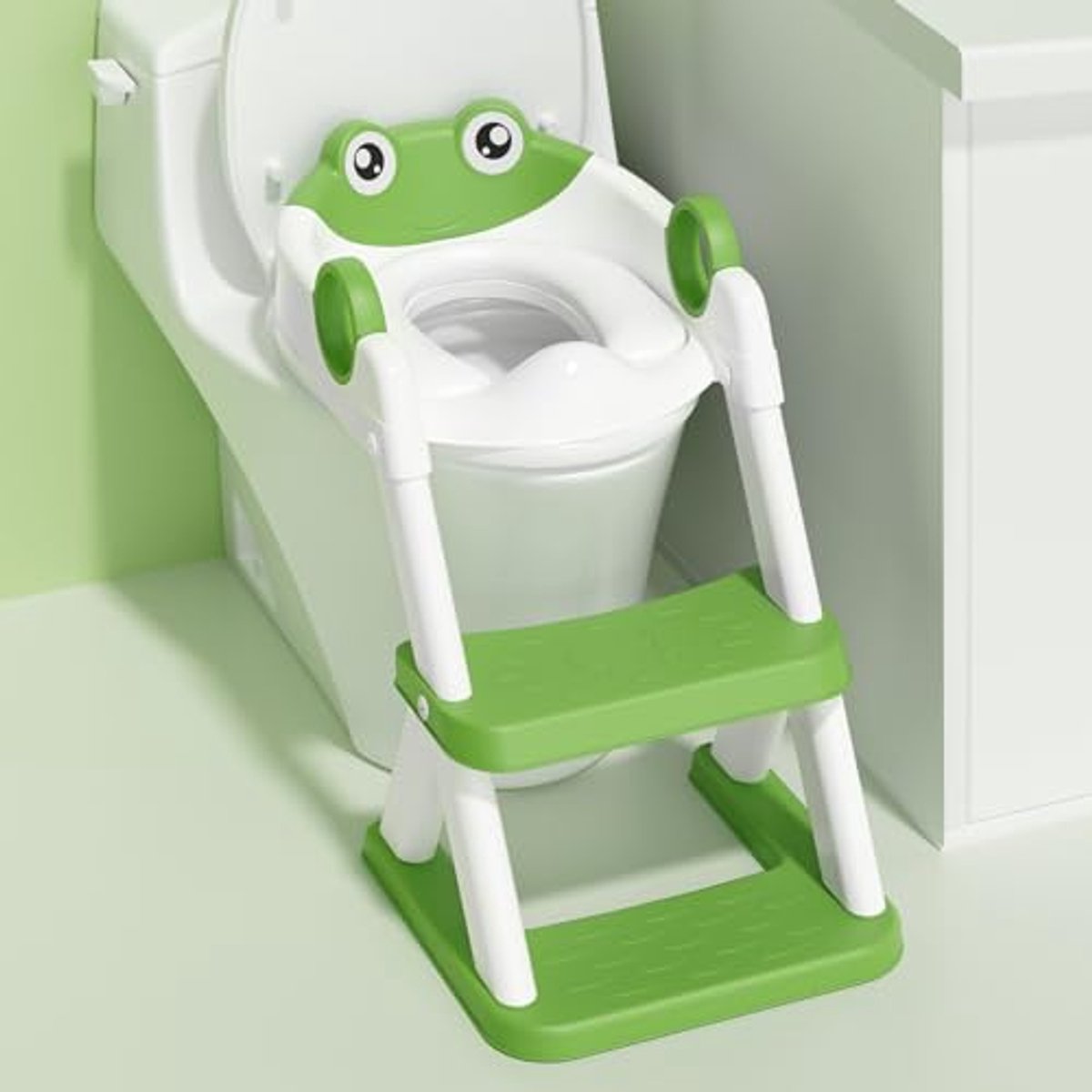 Image of 2-in-1 Potty Training Seat voor Kinderen met Spatbescherming en Anti-Slip Pad