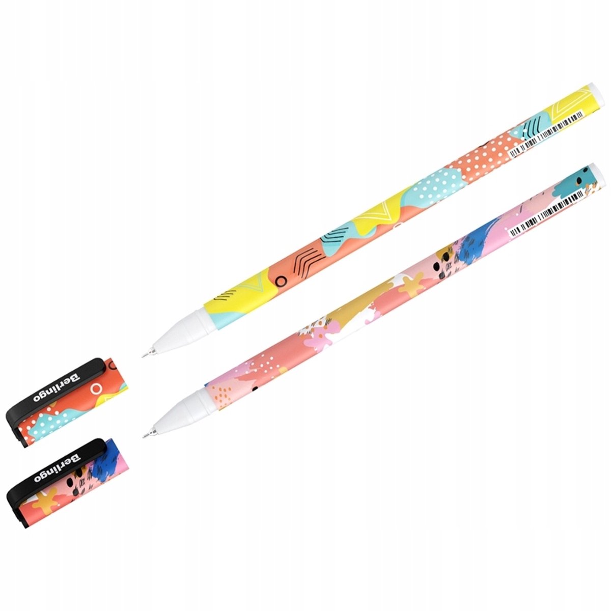 Berlingo Memphis Blauwe Pen 0.7mm - Comfortabel Schrijven