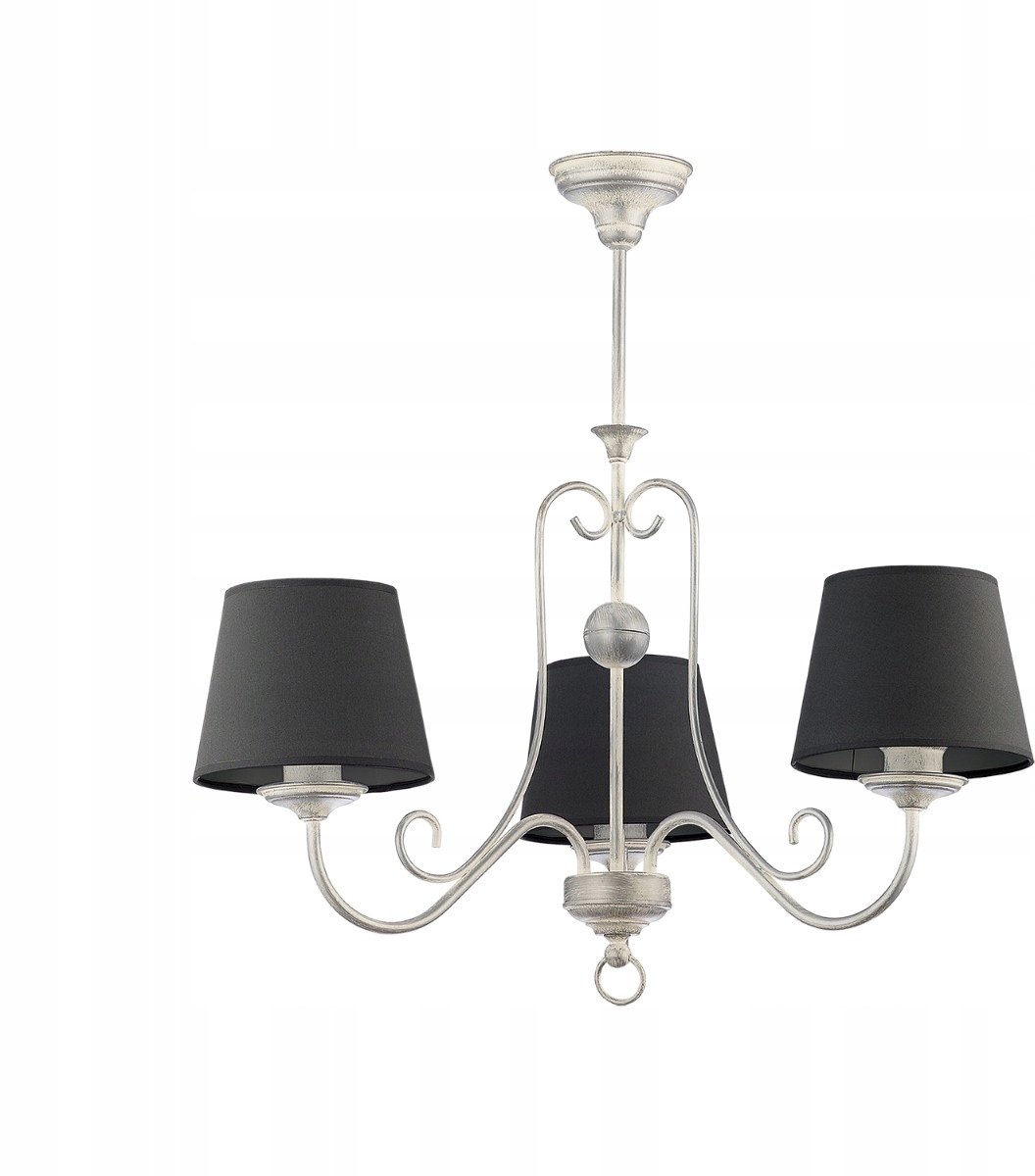 Jupiter Arkada AK-3 Hanglamp Zwart - 3xE27 - Stijlvol voor Woonkamer