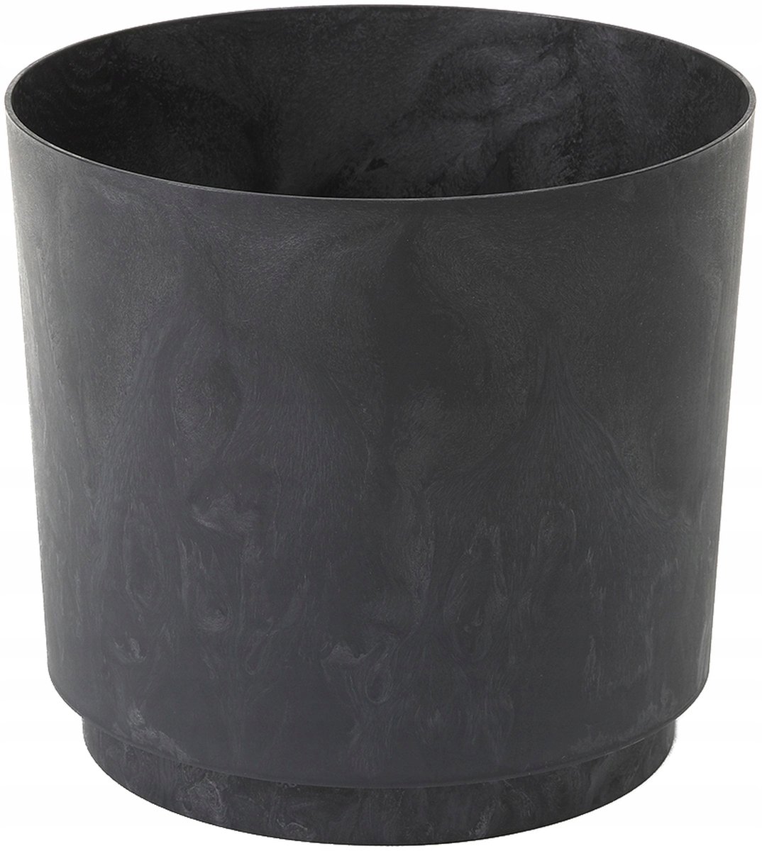 Aura Sierpot Pot Zwart Beton 20cm Hoog 18cm