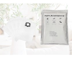 Replacements® 5 stofzuigerzakken geschikt voor Karcher WD4, WD5 en WD6