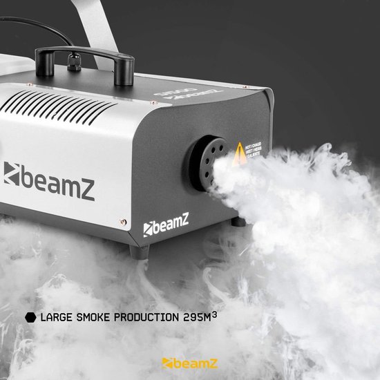BeamZ S1500 rookmachine met 10 liter rookvloeistof - Met ...