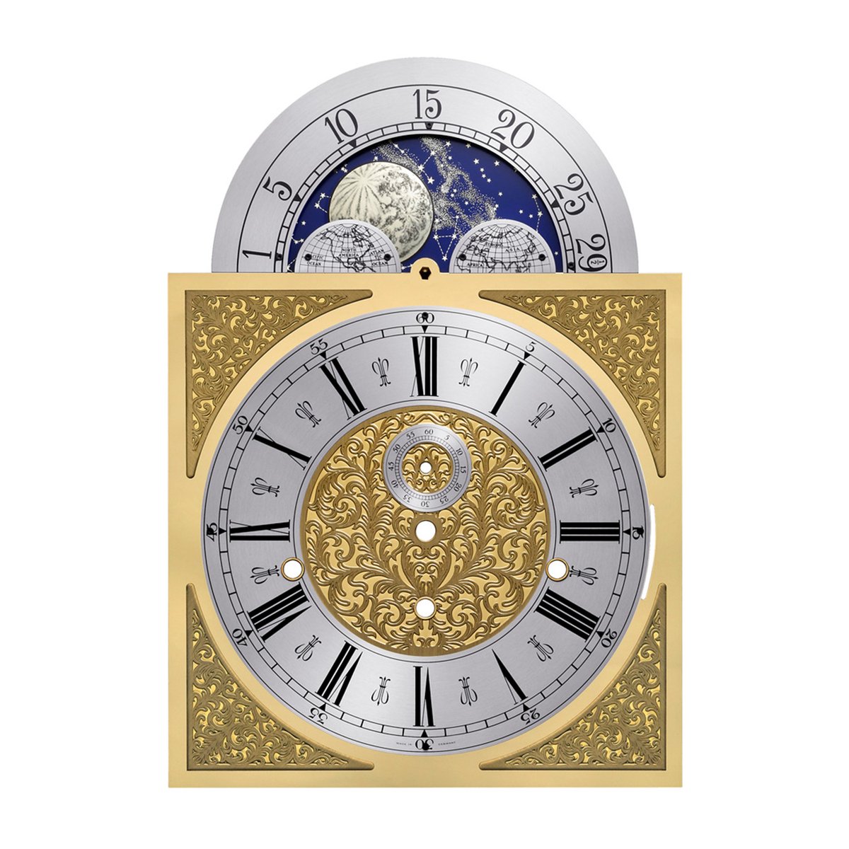 Wijzerplaat SW-SU 280x395mm Maanfase FHS 461-853-1161-853