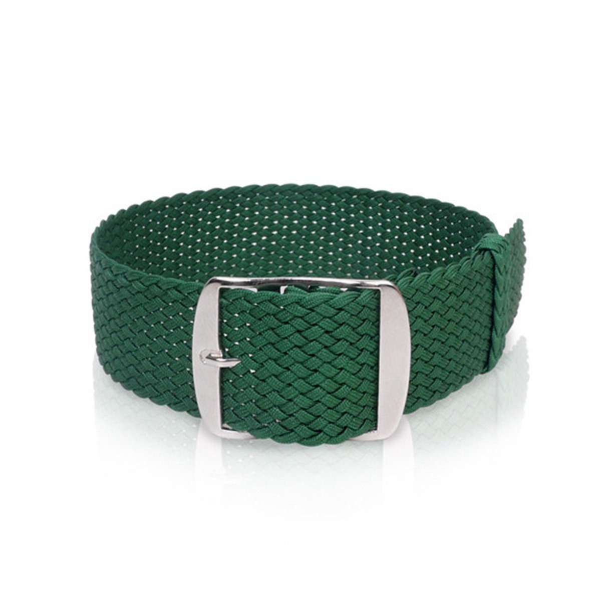 Perlon band groen, 20mm