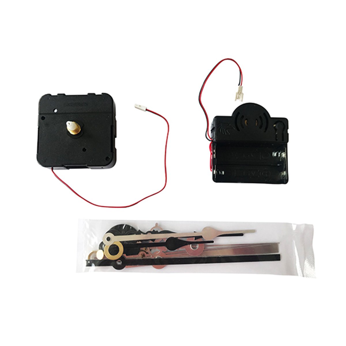 Pulscontact uurwerk kwarts met geluidsmodule, ZWL 15mm