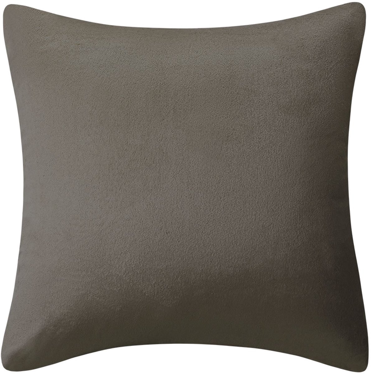 Decoratieve Kussenhoes Fluweel 45x45cm - Effen Bruin