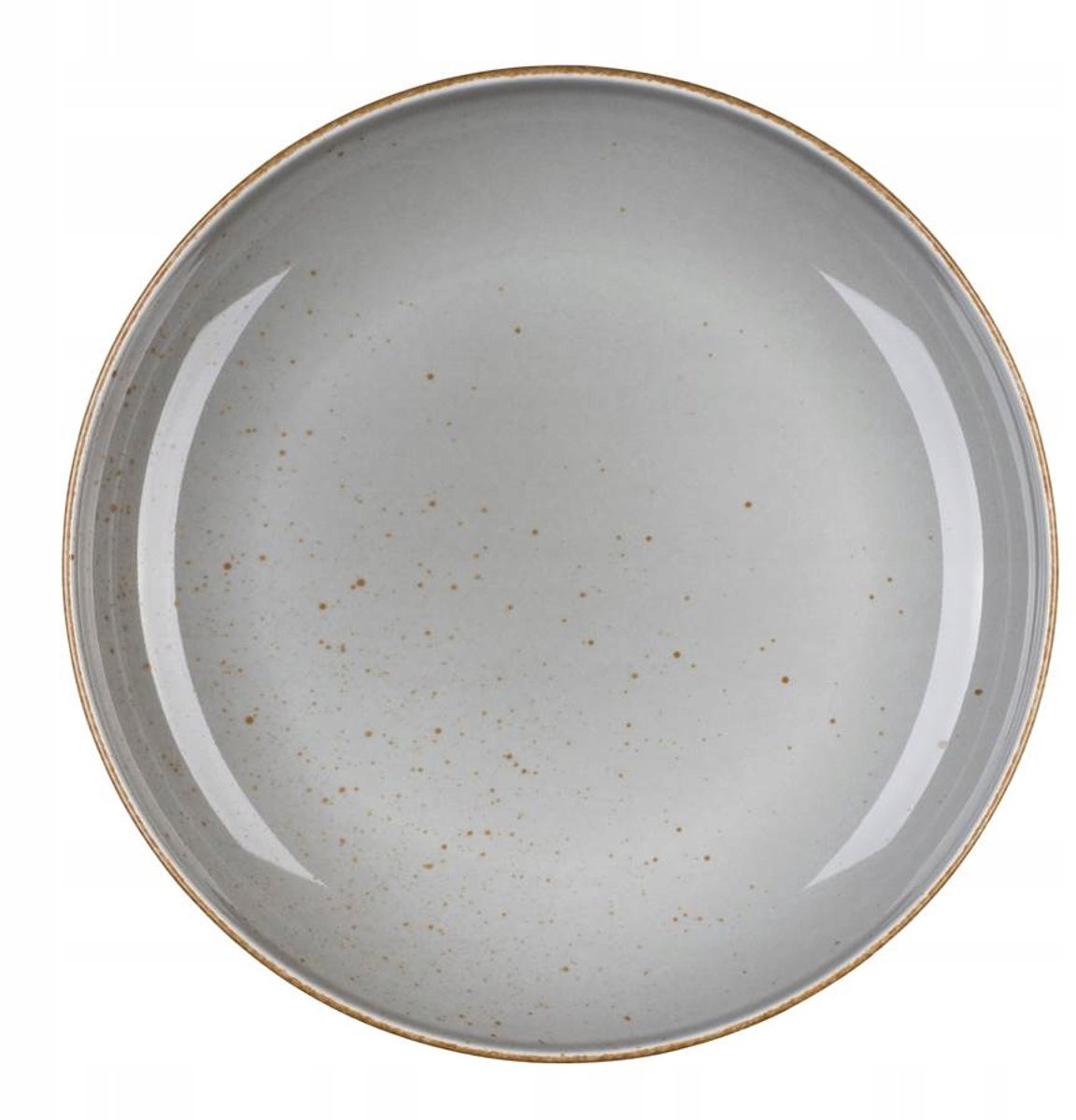 Lubiana Rondel Porseleinen Dinerbord Grijs 22cm - Elegant en Duurzaam