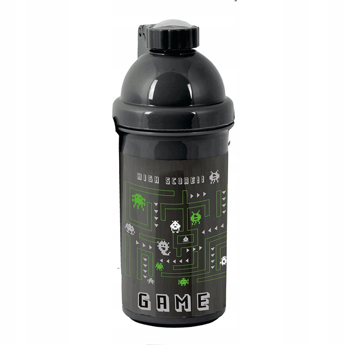 Paso Game Bidon Jongens Zwart - Drinkfles voor School (550ml)