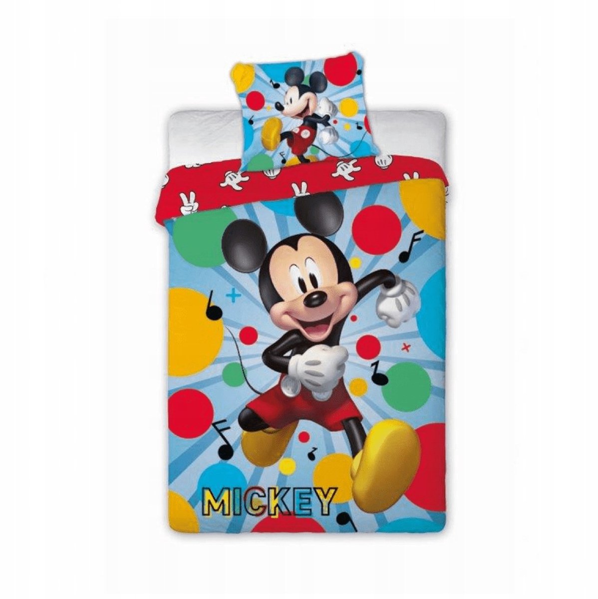 Mickey Mouse Katoenen Dekbedovertrekset 160x200 cm