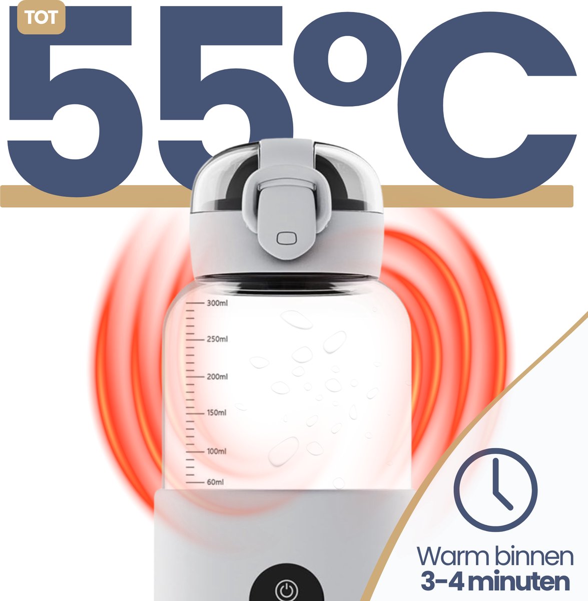 Danico Draagbare Flessenwarmer thumbnail 4