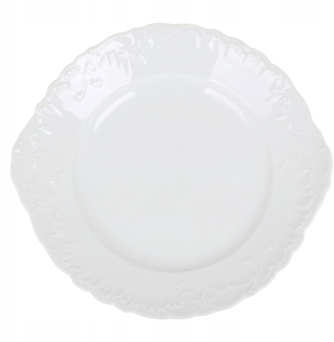 Ćmielów Rococo Taartbord 29 cm - Porselein, Vaatwasser & Magnetronbestendig