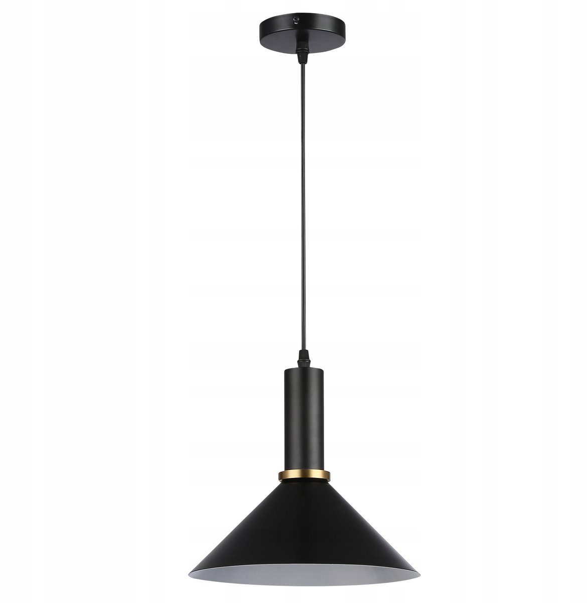 Moderne Zwarte Hanglamp E27 Loft Stijl