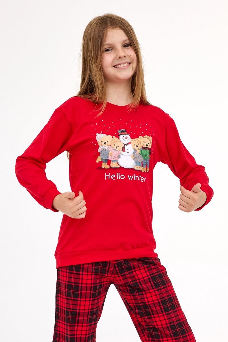 Cornette Meisjes Pyjama Winter Kerst Matching Gezin Familie Winter 594/185 592/185 158/164