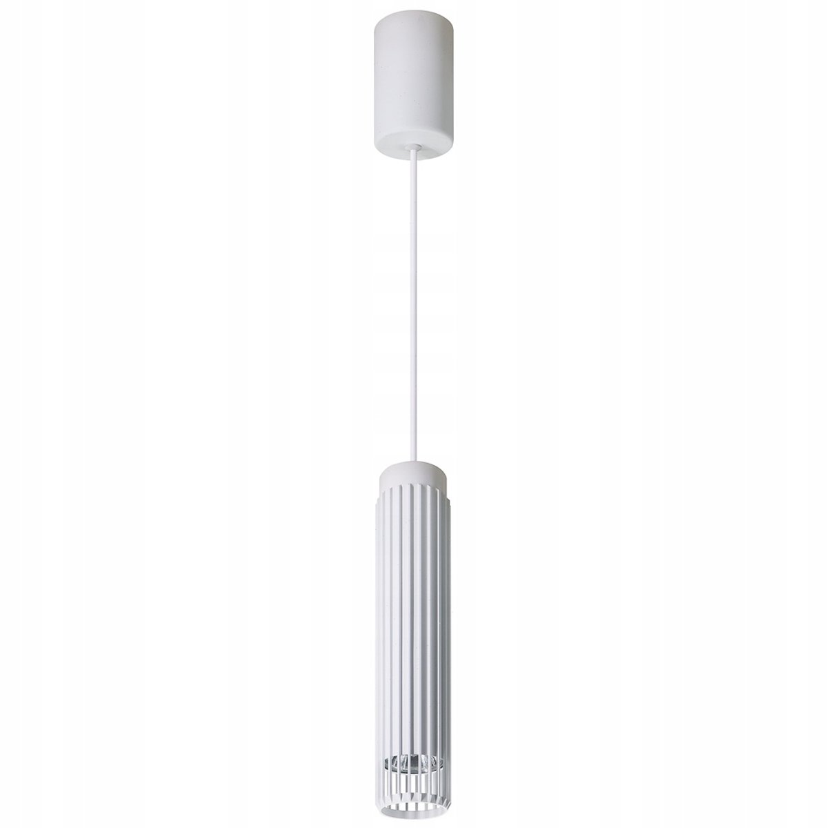 Milagro Vertical Hanglamp Wit GU10 8W Aluminium 140cm