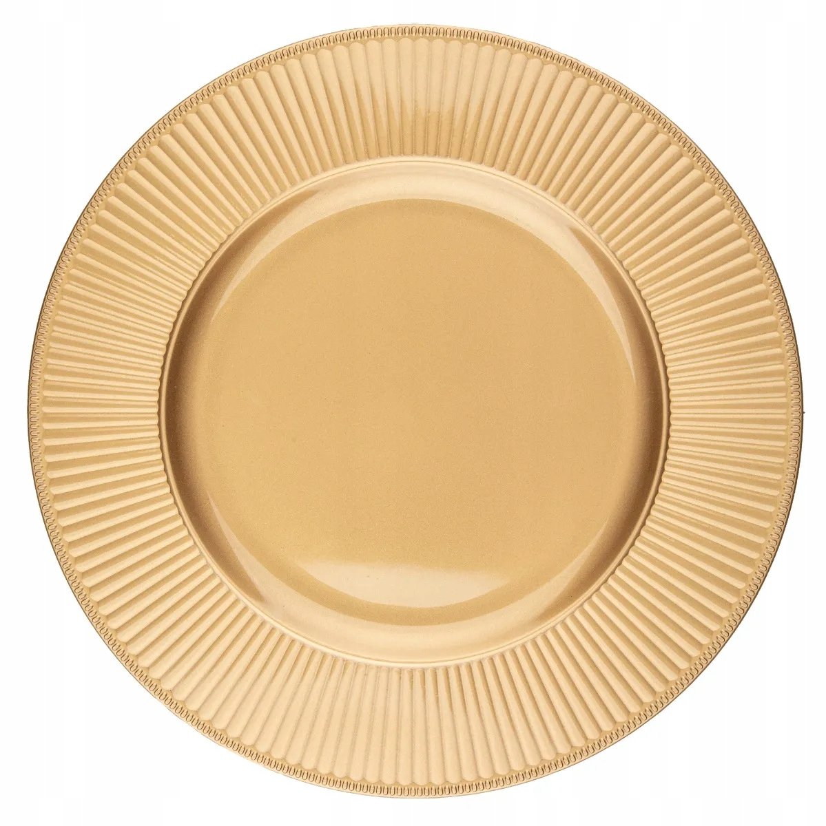Gouden Decoratieve Onderzetter 33 cm - Stijlvolle Tafeldecoratie