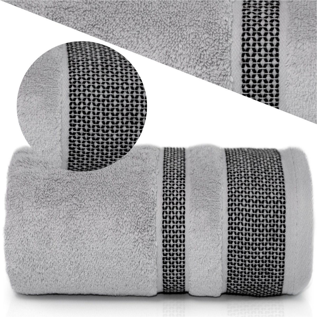 Carlo Handdoek 70x140cm - 100% Katoen, 550g/m², Luxe Kwaliteit