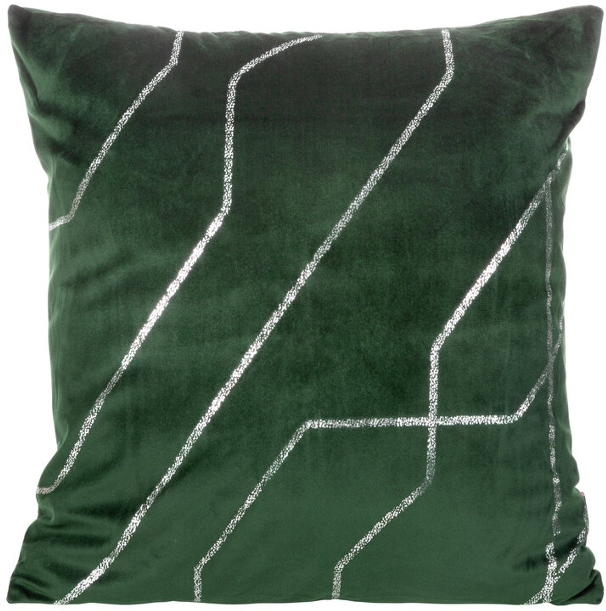 Blink37 Decoratieve Kussenhoes Blink37 45x45 Donkergroen Velours