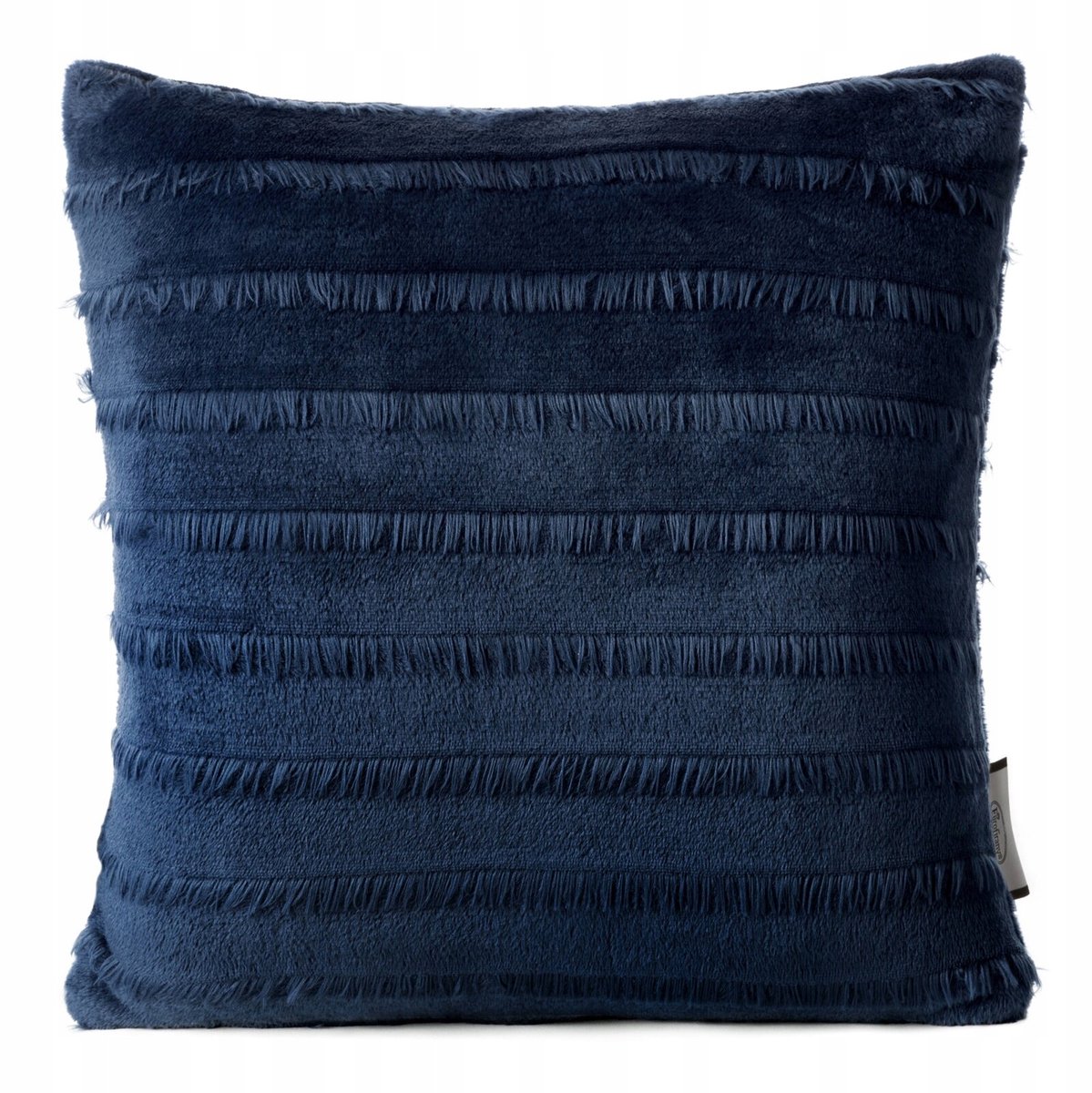 Dekoratieve Kussensloop EMMI Navy Blauw 40x40 cm - Zacht Flanel