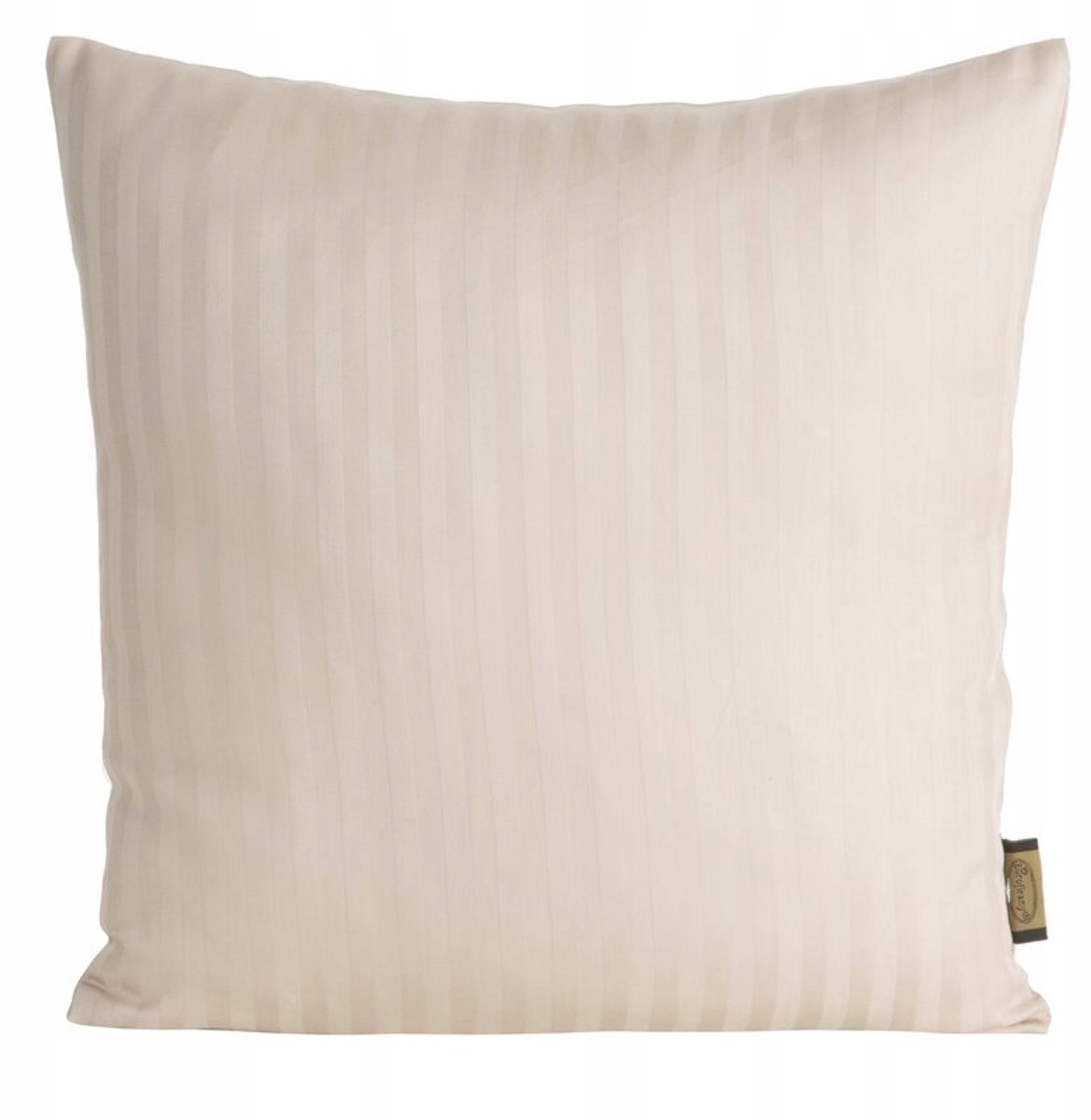 Beige Hotel Kussensloop 40x40 cm - Zachte Katoen Satin