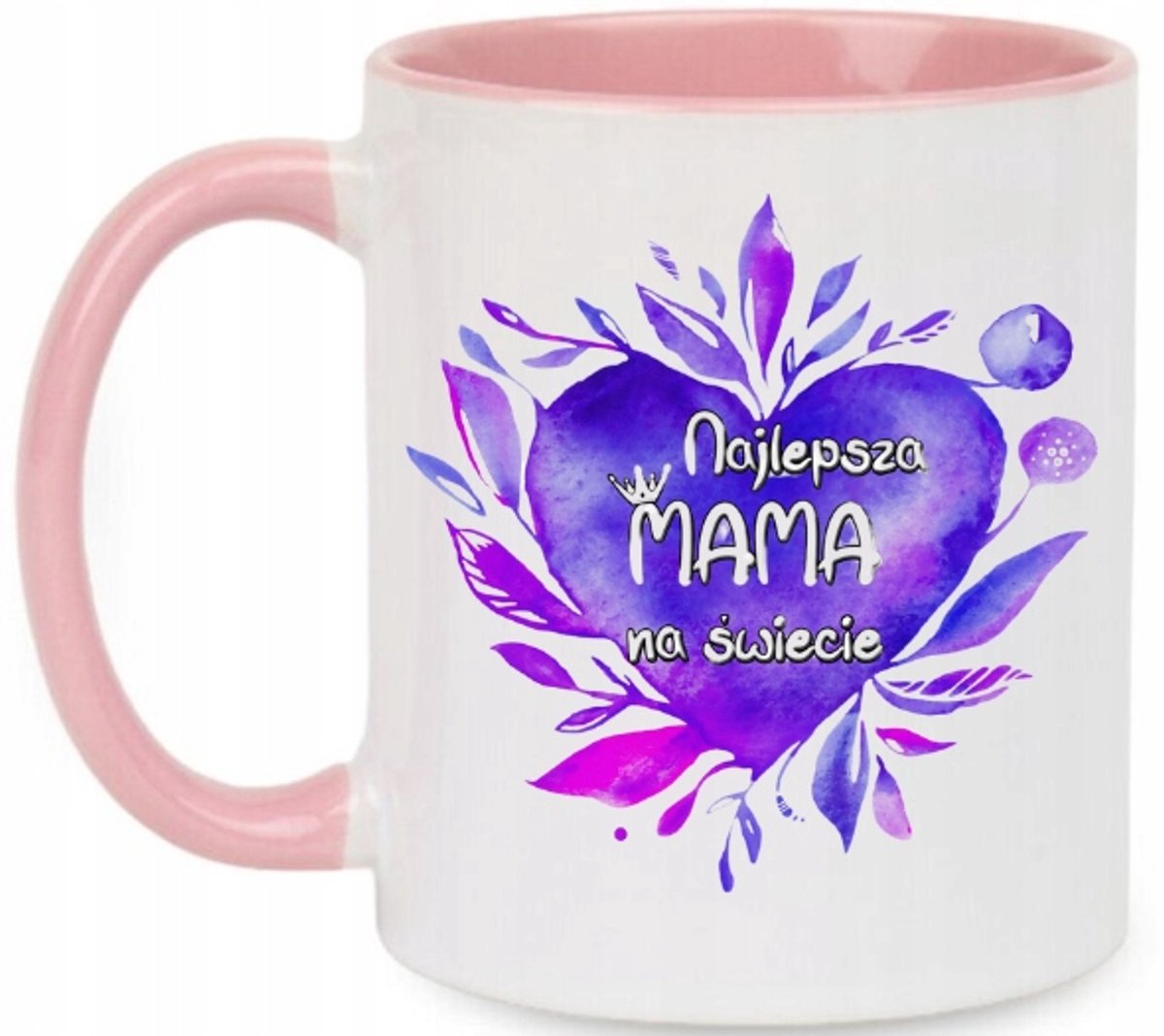 Mok voor Moederdag - Wit/Roze - Perfect cadeau voor mama