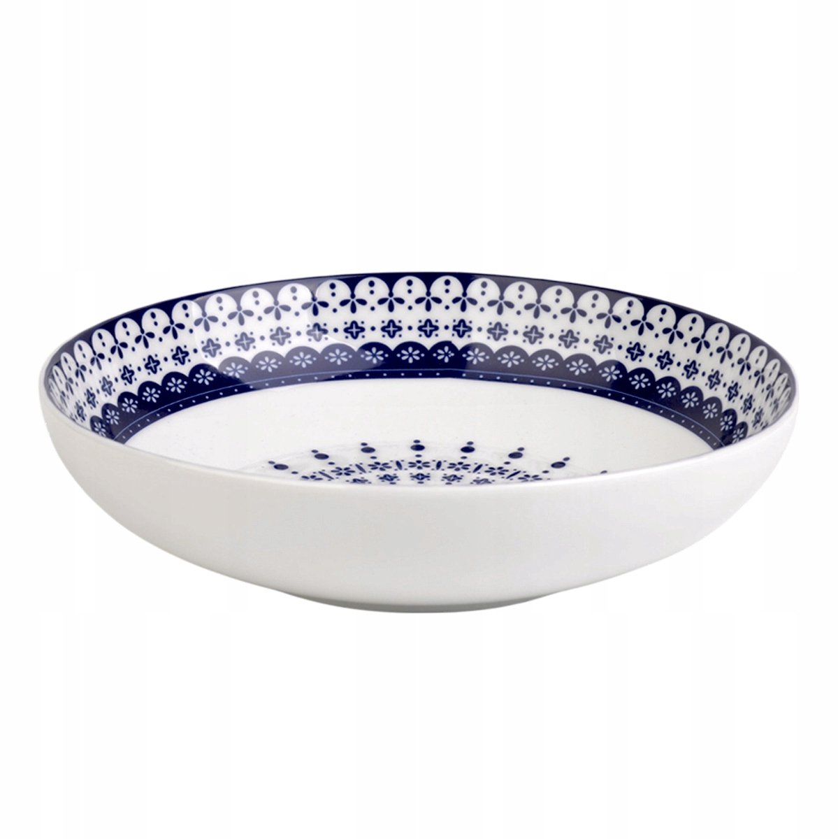 Bogucice Flisty Diepe Kom 20 cm - Elegante Porseleinen Soepkom
