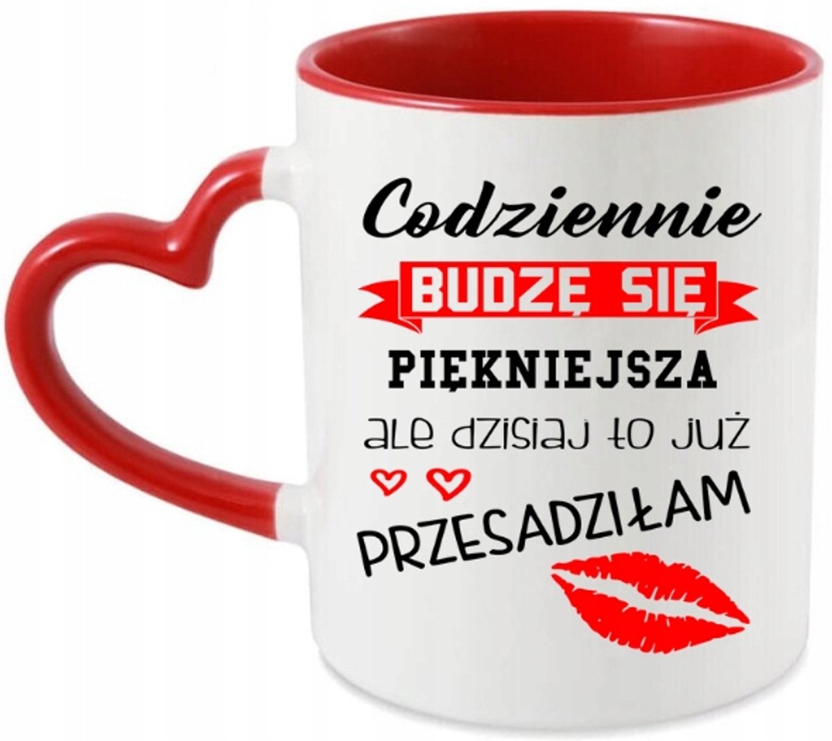 Unieke hartvormige mok - perfect cadeau voor elke vrouw