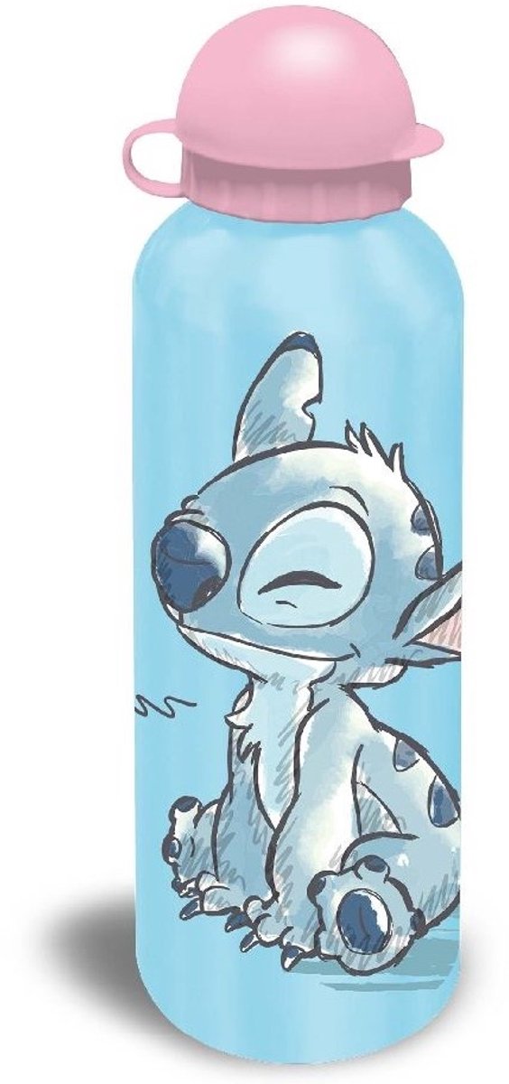 Lilo & Stitch Aluminium Fles 500ml met Tuit
