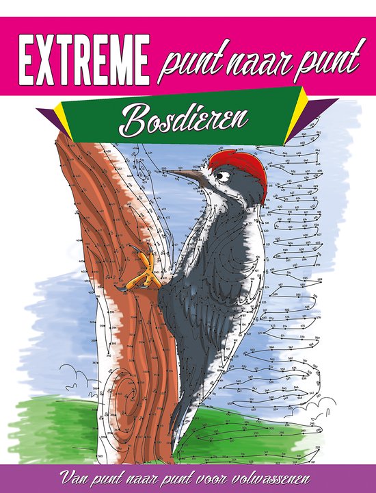 Extreme punt naar punt Bosdieren - cover